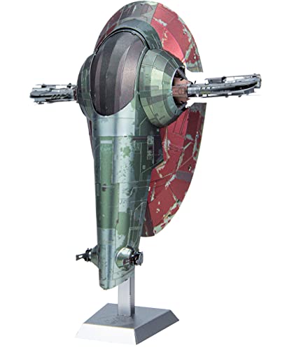 Kit modélisme 3D métal Star Wars Boba Fett Starfighter puzzle métallique