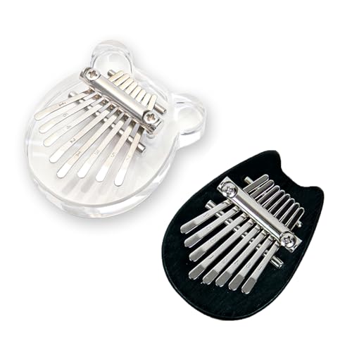 Mini Kalimba 8�L�[ �e�w�s�A�m �|�[�^�u�� �~�j�e�w�s�A�m �N���X�}�X �q�� ��l ���S�� ���y�M�t�g (��)