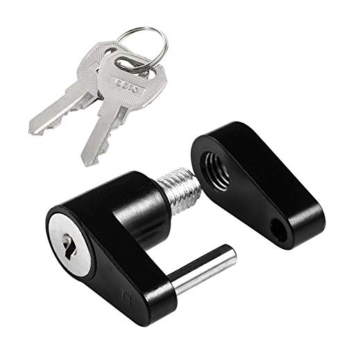 Lucchetto Per Gancio Traino - Diametro 1/4" E 3/4" - Acciaio Alta Resistenza - Antifurto Per Rimorchi Camper Barche - Foto 4