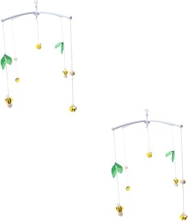 TOYANDONA 2 Peças Enfeites De Abelha Decoração De Colmeia De Abelha Brinquedos De Decoração De Colmeia De Abelha Para Bebês Crianças Decoração De Quarto Infantil Brinquedo Pendurado De