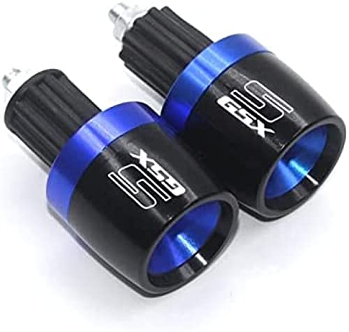 Embouts de guidon de moto anti-vibration compatibles GSX-S 750 et 1000