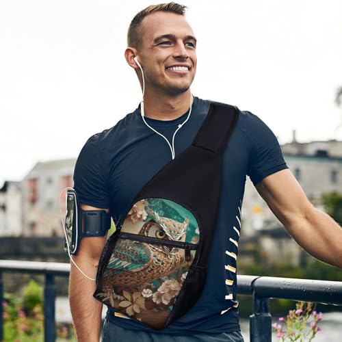 Bolsa bandolera ligera para senderismo y viaje miniatura 3