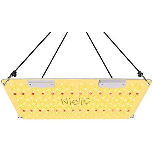 Niello 2000W LED Grow Lampe 440 LEDs Pflanzenlampe Vollspektrum mit IR, UV,High PPFD Sunlike LED Grow Light für Zimmerpflanzen Gemüse und Blumen von 120 * 120cm