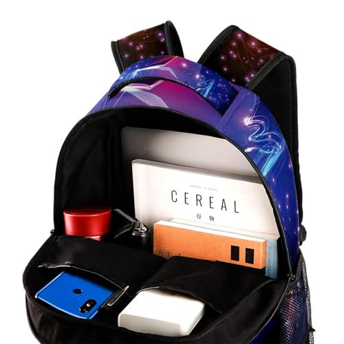 Sac à dos d'école rétro pour protéger ordinateur et livres - 4