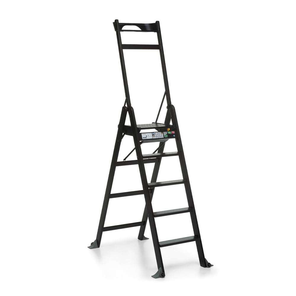 Foppapedretti Lascala 5.0 échelle en bois pour entretien et maison Wengé