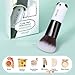 Docolor Foundation Brush Cartoon Face Kabuki Premium Synthetic Hairs Professional for Liquid, Blending, Cream, Powder,Blush Buffing Stippling Face Makeup Tools