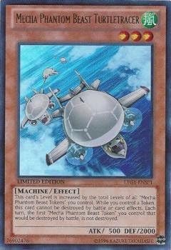 YU-GI-OH! - Mecha Phantom Beast Turtletracer (LTGY-ENSP1) - Sneak Preview Series 5 - Edición limitada - Ultra Raro