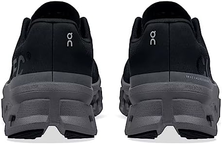 ON Cloudmonster Women's Running Shoes, Black/Magnet, 7.5: Buy