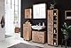 Schildmeyer Milan Hängeschrank 134884, Eiche Landhaus Dekor, 40.3 x 20 x 54.5 cm
