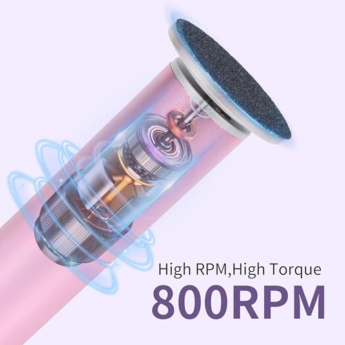 image for FancyJun Electric Foot Callus Remover with 120pcs Sandpaper Discs(3 Si