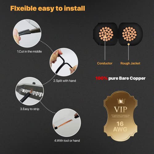 Goodsmann Low Voltage Transformer 600W With Timer Photo Eye Outdoor Lighting Transformer With 100Ft 16Awg Landscape Lighting Wire #TOP5