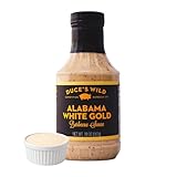 Duce’s Wild Barbecue Alabama White Sauce ‘White Gold’ - Creamy Award-Winning Mayo-Based White Sauce - Tangy, Zesty, Savory - Perfect for Chicken, Turkey, Wings, Dips & Sandwiches - 18 oz.