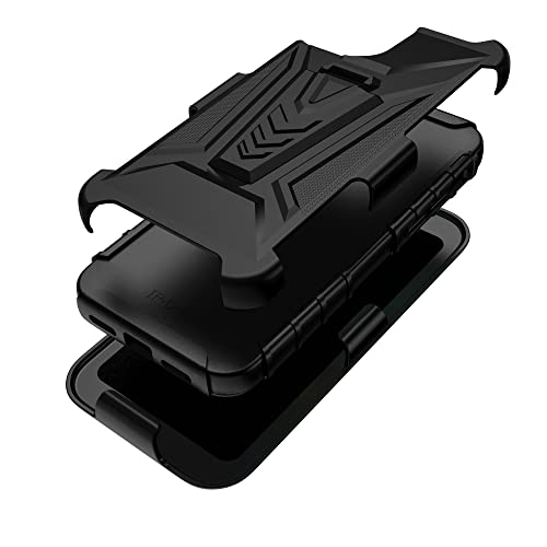 Ccsmall SAMSUNG Rotate Belt Clip For Xiaomi Redmi Note 11 4G Case, Military Grade Heavy Duty Full Body Protective With Kickstand Holsters Phone Cover thumb #5