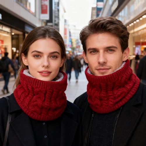 Bufanda calefactada ajustable unisex de invierno y otoño 3