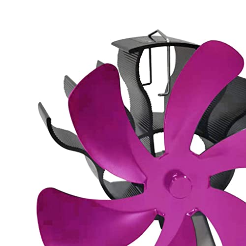 figatia Ventilador de Fogão de 3 Lâminas Movido a Calor para/queimador de /, Brilhante01