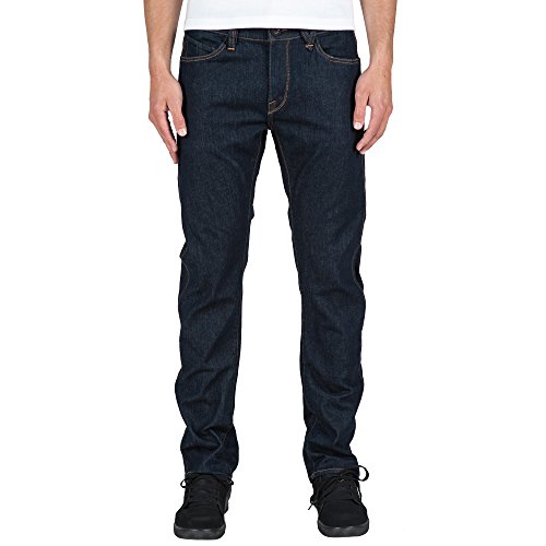Volcom Men's Solver Form Jean, Free Blue, 28X32