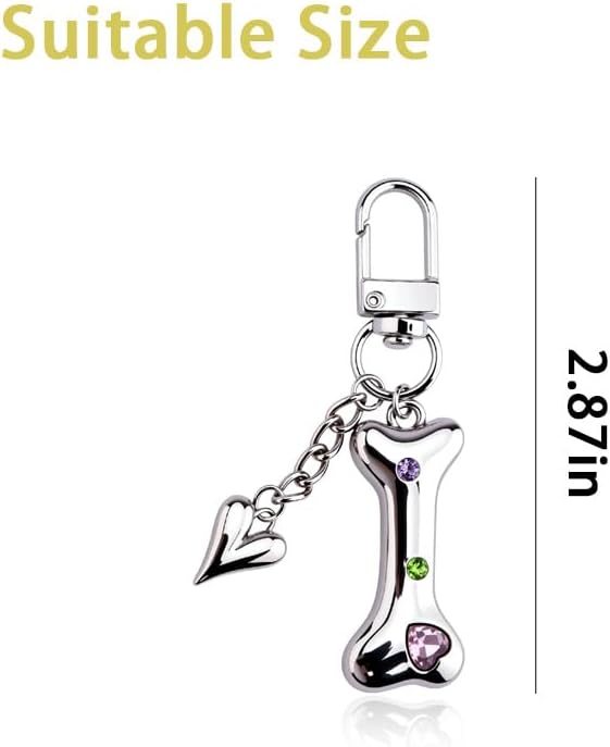 Y2K Keychain for Purse Charms for Handbags Backpack Accessories for Women Girls Keychain Charms for Bags image 4