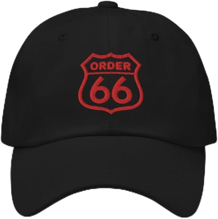Order 66 Hat - Embroidered Adjustable Cotton Dad Hat Baseball Cap