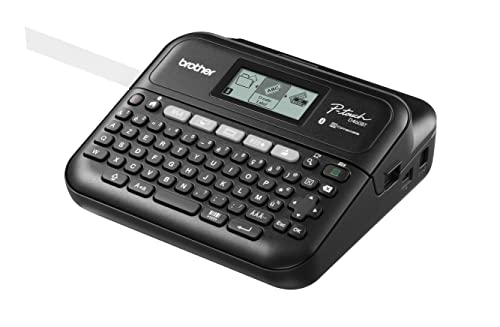 Brother P-Touch PT-D460BTVP | Etiqueteuse Bureautique Professionnelle | Bluetooth | Rubans jusqu'à 18mm de large| Avec Malette de Transport et Adaptateur Secteur