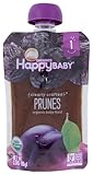 Happy Baby Clearly Crafted Organic Baby Food Stage 1, Prunes, 3.5 Oz