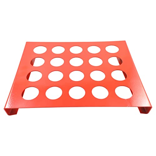 HHIP 3900-8684 20 Piece Hold ER-32 Type Collet Rack, 200mm x 260mm, 200 mm x 260 mm Footprint