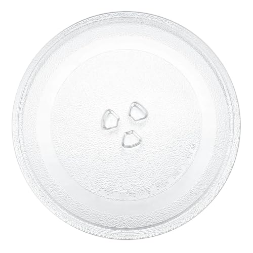Piatto Girevole In Vetro For Microonde Da 24,5 Cm For Forni A Microonde. Accessori Facili Da Installare.