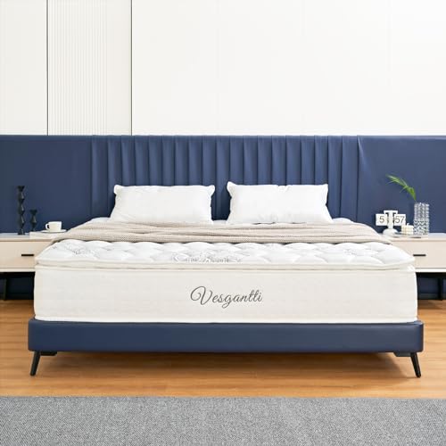 Vesgantti Matratze 90×200 mit 7 Zonen und Pillow-Top