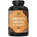 Cordyceps Sinensis (CS-4 Extrakt) - 270 Kapseln mit 40% bioaktiven Polysacchariden - Laborgeprüft - Hochdosierter Vitalpilz - 1000 mg Tagesdosis - Vegan & Deutsche Produktion - TRUE NATURE®
