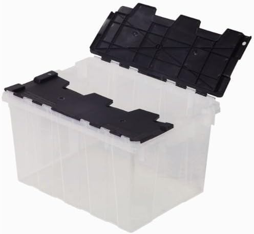 flip top storage tote