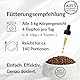 Lachsöl Alternative – veganes Vitalöl für Hunde & Katzen – mit Speck Geschmack – Omega 3 & 6 aus Leinöl, Nachtkerzenöl & Olivenöl – Antioxidantien – 140 Portionen Alfi´s Gouremt Kitchen