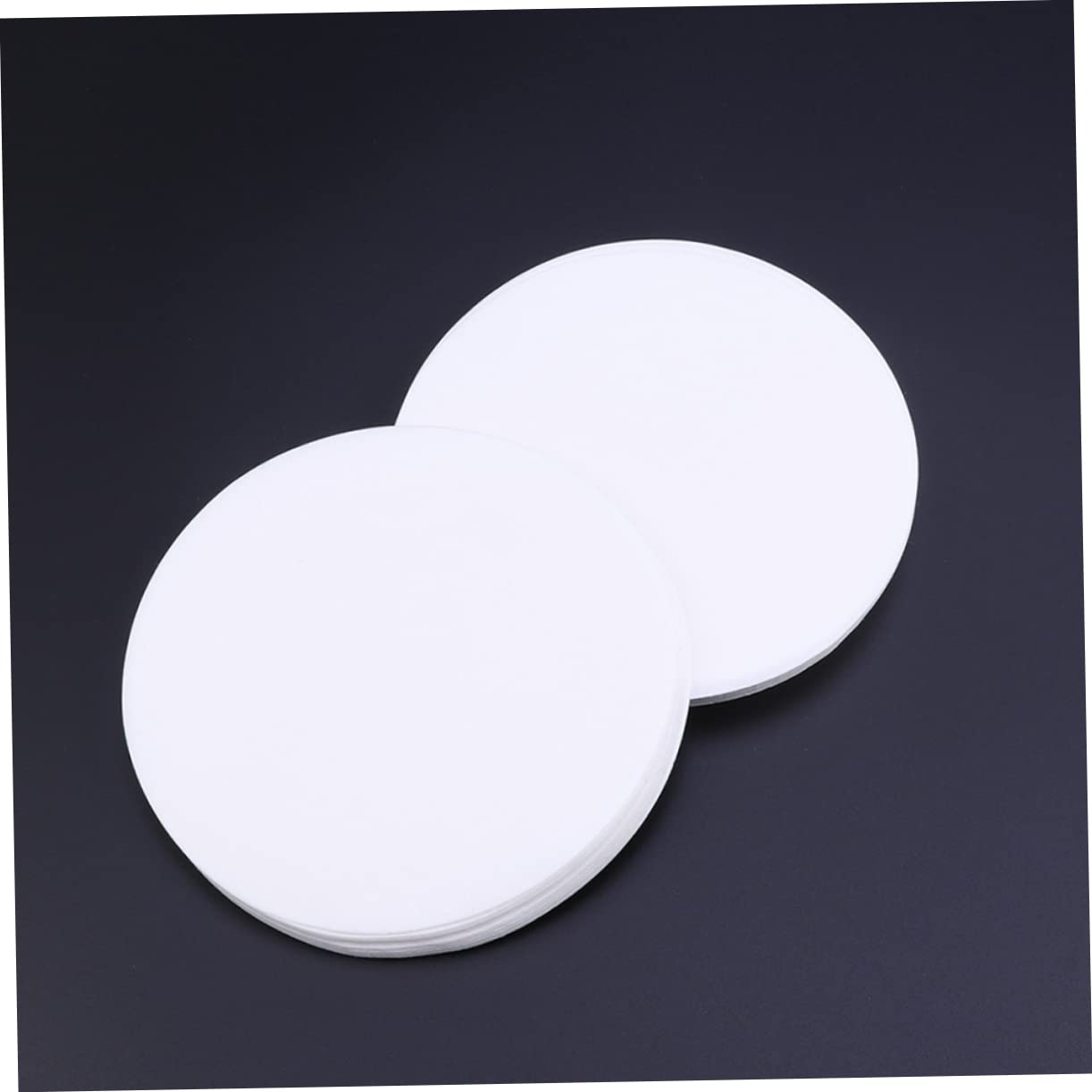 Healvian 4 Boxes of 9cm Qualitative Filter Paper for Lab Filters Chemistry Filter Paper Medium Flow Rate White School Laboratory Use