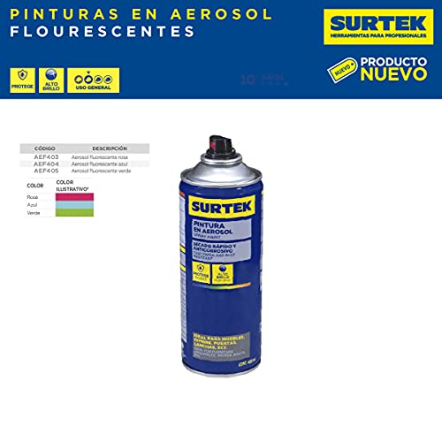 Aerosol verde neón 5 Imagen adicional