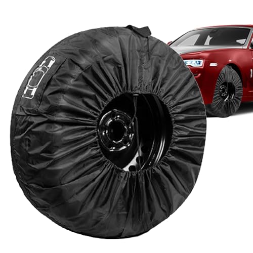 Borsa portaoggetti per ruote - Copertura stagionale per pneumatici, borsa per trasporto resistente | Comoda soluzione di rimessaggio invernale per auto, camion, SUV, berline, pneumatici di ricambio, g