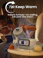 GROWNSY Baby Instant Warmer & Glass Water Boiler with LCD Display and Timer — image 5