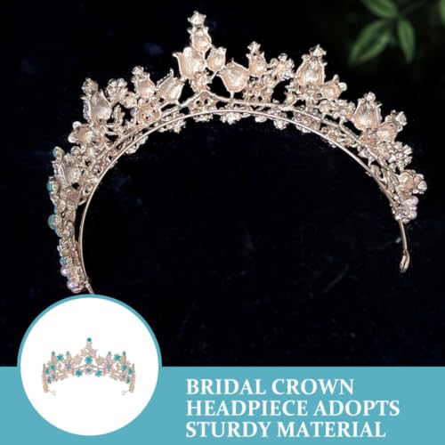Tiara de boda elegante como obsequio especial para novias e invitadas 7
