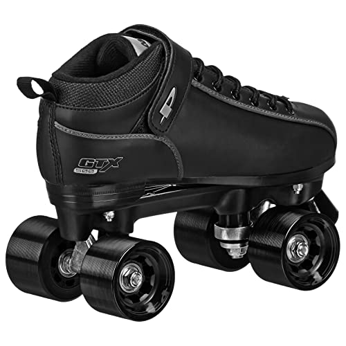 Image of Pacer GTX 500 Performance Speed Roller Skates Black Size M6 /W7