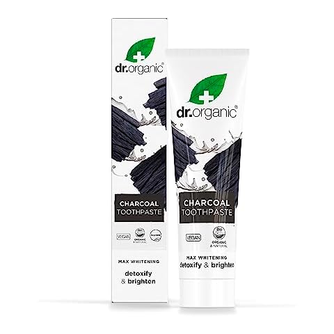 Dr Organic Activated Charcoal Toothpaste for Whitening Cover