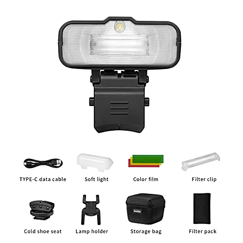 Ficha técnica GODOX MF12-K2 Flash Macro para Cámara 2.4G Control Inalámbrico Batería de Litio Incorporada de 3.7V 6.29W Compatible con Canon Nikon Sony - Fernando Cortés