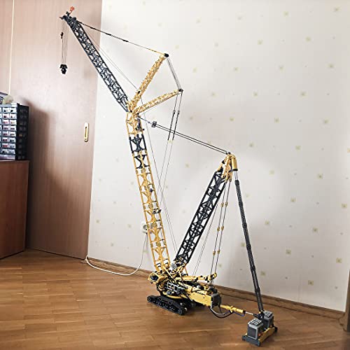 TASS Technic RC Raupenkran Modular 3846Pcs MOC-39663 Dynamisch 2020 Liebherr LR 11000 Kranziegel Spielzeug Geschenk mit… – Bild 5