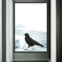 Framed Canvas Wall Art Single Bird Birds Expressive Farmhouse/Country Multicolor Photography Portrait Single - 16x24 inches