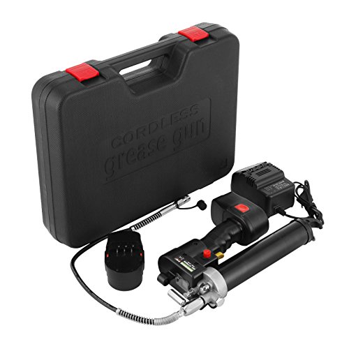 Moracle 18V Batería Pistola de Grasa Inalámbrica Pistola de Grasa para Taller de Garaje Herramientas Útiles en Casa o en el Trabajo Cover