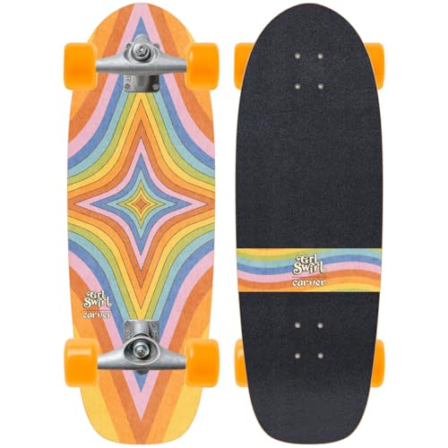 Surfskate Carver Grlswirl Daydream CX 28 pour progresser en surf