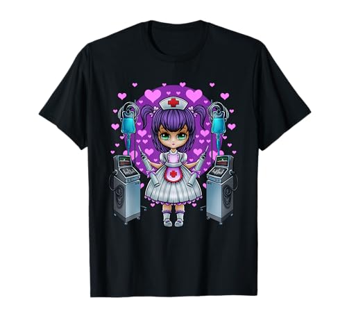 Anime Nurse RN Nursing Japan Japanese Animation T-Shirt