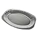 Produktbild PAPSTAR 10 Servierplatten, Alu oval 43 cm x 29 cm, Sie erhalten 10 Stück
