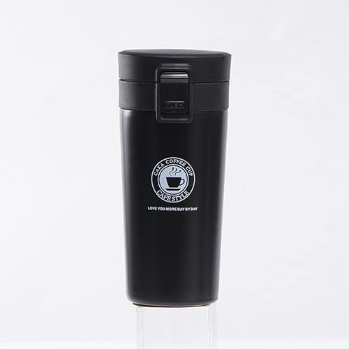 Copo Térmico Café Aço Inox Caneca A Vácuo Vacuum Chá (PRETO)