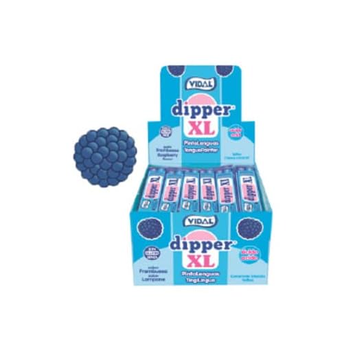 Chicle Dipper Sabor a Frambuesa XL - 100 Und
