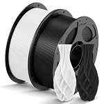 ANYCUBIC – ANYCUBIC PLA Filament 1.75mm, Einfach zu drucken, 2KG Schwar