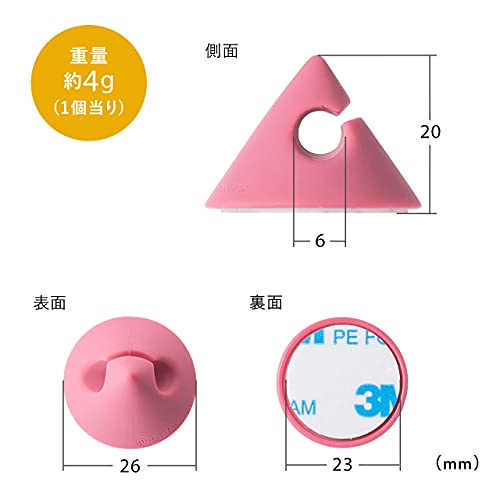 サンワダイレクト ケーブルホルダー 200-CA049サムネイル5