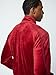 Sergio Tacchini Men's Lioni Velour Track Jacket- Sun Dried Tomato - Large