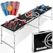 tectake Bierpong Tisch, Beer Pong Tisch, inkl. 100 Becher (50 rot & 50 blau) und 6 Bälle, höhenverstellbar, Tisch klappbar mit Tragegriffen, Partyspiele für Erwachsene, Trinkspiel, Beer Pong Erwachsene und günstig Kaufen-tectake Bierpong Tisch, Beer Pong Tisch, inkl. 100 Becher (50 rot & 50 blau) und 6 Bälle, höhenverstellbar, Tisch klappbar mit Tragegriffen, Partyspiele für Erwachsene, Trinkspiel, Beer Pong
